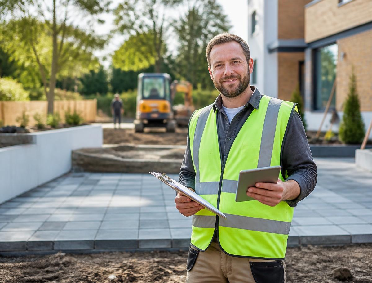 Bau-Management – Leistung von GartenbauPRO im Garten- und Landschaftsbau