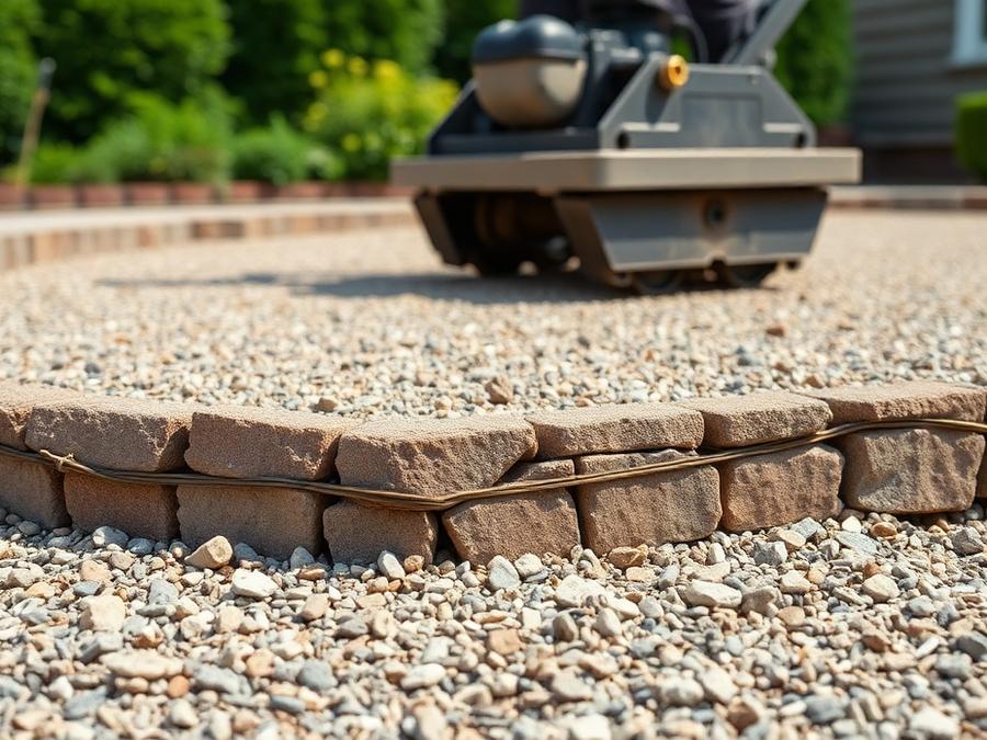 Unterbau: Schotter & Splitt – unter jeder befestigten Fläche