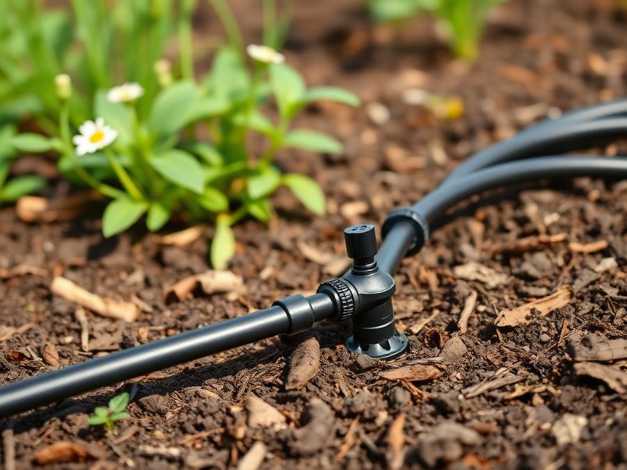 Tropfrohr für Beete – Stauden, Hecken, Kübel
